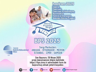 BİTİRME PROJELERİ SERGİSİ 2025 İÇİN SON BAŞVURU <B>20 MAYIS</B>