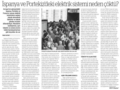 İSPANYA VE PORTEKİZ NİYE ÇÖKTÜ (BİRGÜN GAZETESİ, 30.04.2025)