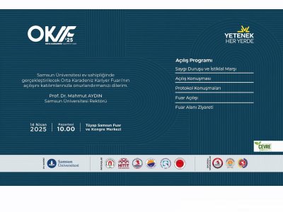 ORTA KARADENİZ KARİYER FUARI(OKAF`2025) BAŞLIYOR