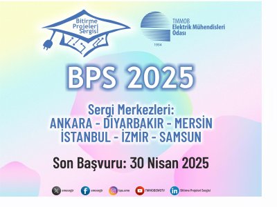 BİTİRME PROJELERİ SERGİSİ 2025 İÇİN SON BAŞVURU 30 NİSAN