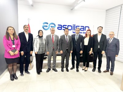 EMO ANKARA ŞUBESİNDEN ASPİLSAN ENERJİ ZİYARETİ