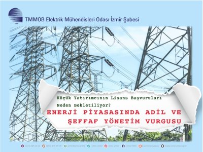 ENERJİ PİYASASINDA ADİL VE ŞEFFAF YÖNETİM VURGUSU