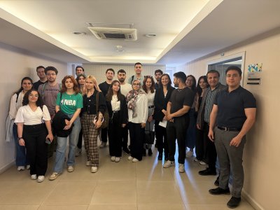 DEMOKRASİ ÜNİVERSİTESİ ÖĞRENCİLERİ TÜRK TELEKOM TEKNİK GEZİSİ