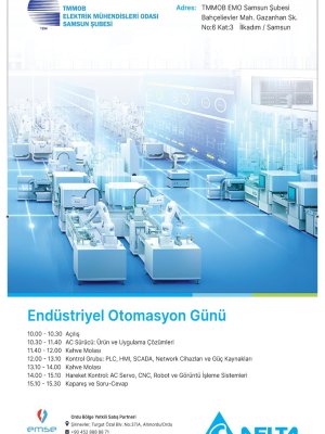 ENDÜSTRİYEL OTOMASYON SEMİNERİ DÜZENLENDİ