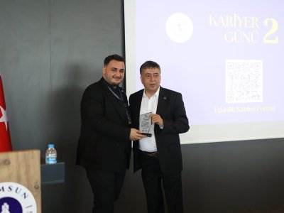 SAMSUN ÜNİVERSİTESİNDE ``KARİYER GÜNLERİ-2`` ETKİNLİĞİNE KATILIM SAĞLADIK