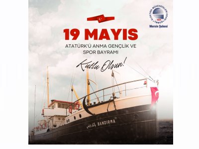 19 MAYIS ATATÜRK`Ü ANMA GENÇLİK VE SPOR BAYRAMI KUTLU OLSUN!