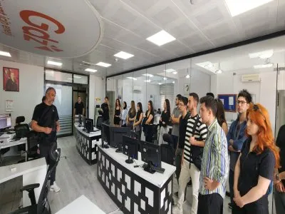EMO-GENÇ ÜYELERİ GDZ ELEKTRİK DAĞITIM A.Ş.`YE TEKNİK GEZİ GERÇEKLEŞTİRDİ