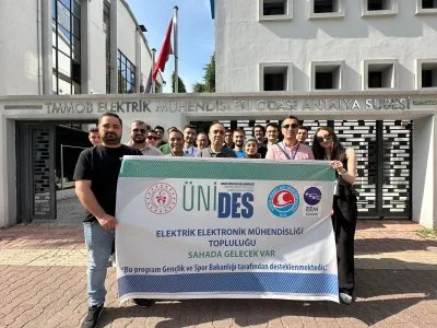 BURDUR MEHMET AKİF ERSOY ÜNİVESİTESİ ELEKTRİK-ELEKTRONİK MÜHENDİSLİĞİ BÖLÜMÜ ÖĞRENCİLERİ ŞUBEMİZİ ZİYARET ETTİ