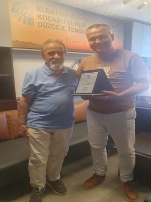 MESLEKTE 50. YIL PLAKET TAKDİMİ YAPILDI