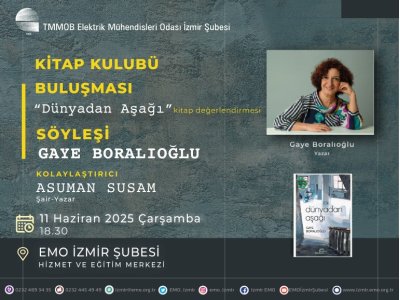 KİTAP KULÜBÜ BULUŞMASI: GAYE BORALIOĞLU <B>SÖYLEŞİSİ</B>