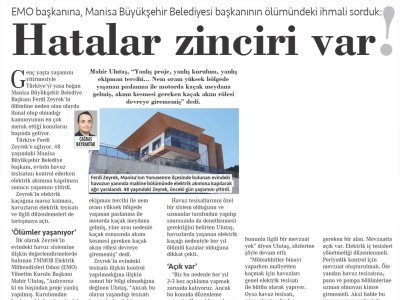 ÖLÜMDE İHMALLER ZİNCİRİ (CUMHURİYET GAZETESİ, 11.06.2025)