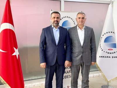 TÜRKSAT ÖNCEKİ DÖNEM GENEL MÜDÜRÜ HASAN HÜSEYİN ERTOK EMO ANKARA ŞUBESİNİ ZİYARET ETTİ