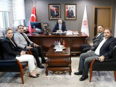 ÇALIŞMA VE SOSYAL GÜVENLİK BAKANLIĞINA ZİYARET