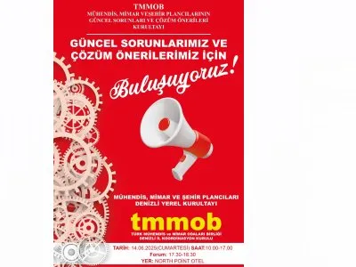 TMMOB YEREL KURULTAY DÜZENLENDİ