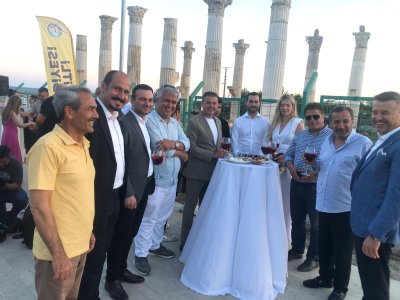 SOLİ GÜNEŞ FESTİVALİ LANSMANI POMPEOPOLİS ANTİK KENTİNDE GERÇEKLEŞTİRİLDİ. LANSMANA ŞUBEMİZ ADINA PROF. DR. ALKAN ALKAYA KATILIM SAĞLADI.