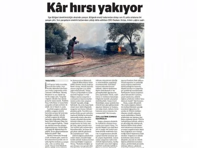 KÂR HIRSI YAKIYOR (BİRGÜN EGE, 04.07.2025)