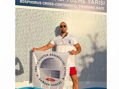 ÜYEMİZ OĞUZHAN KALKAN BOĞAZİÇİ KITALARARASI YÜZME YARIŞMASINA KATILDI