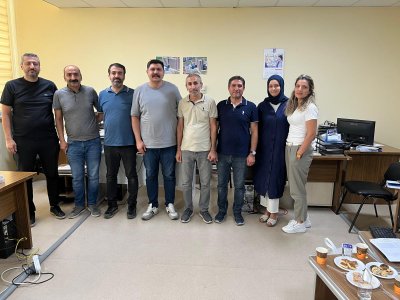 GAZİ YAŞARGİL EĞİTİM ARAŞTIRMA HASTANESİNDE MESLEKDAŞLARIMIZ ZİYARET EDİLDİ
