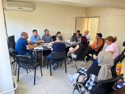 TEİAŞ DİYARBAKIR İŞLETME VE BAKIM MÜDÜRLÜĞÜNDE MESLEKTAŞLARIMIZ ZİYARET EDİLDİ
