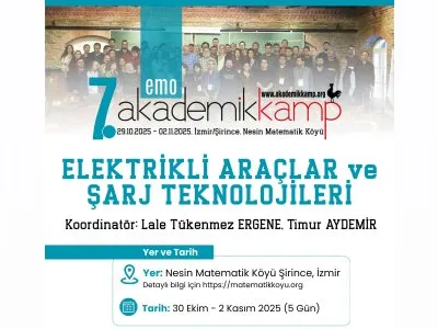 EMO 7. AKADEMİK KAMP İÇİN BAŞVURULAR BAŞLADI