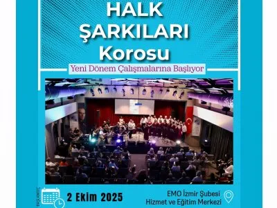 HALK ŞARKILARI KOROSU 2025-2026 DÖNEMİ BAŞLIYOR - <B>KAYIT</B>